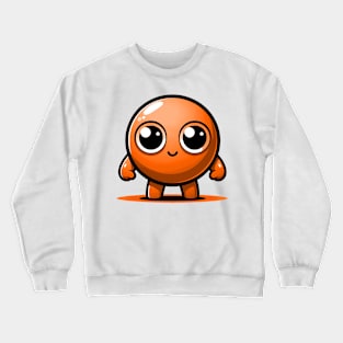 CUTE ORANGE PEA (ERVILHA LARANJA FOFA) Crewneck Sweatshirt